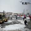 23 февраля народным гуляниям во Владивостоке помешала непогода (ФОТО)