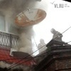 В районе «Арбата» локализован пожар в жилом здании (ФОТО; ВИДЕО)