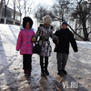После снега с дождем Владивосток превратился в большой каток (ФОТО)