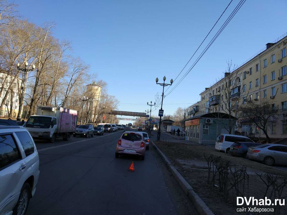 Два ДТП создали утренние пробки в центре Хабаровска (ФОТО) — Новости  Хабаровска