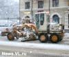 Во Владивостоке усиливается работа по расчистке тротуаров