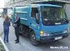 Во Владивостоке пьяный водитель джипа «избил» мусоровоз (ФОТО)