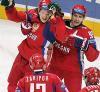 На чемпионате мира по хоккею Россия разгромила Украину со счетом 8:1