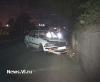 Ночью водитель автомобиля «Toyota Corona» врезался в опорную стену