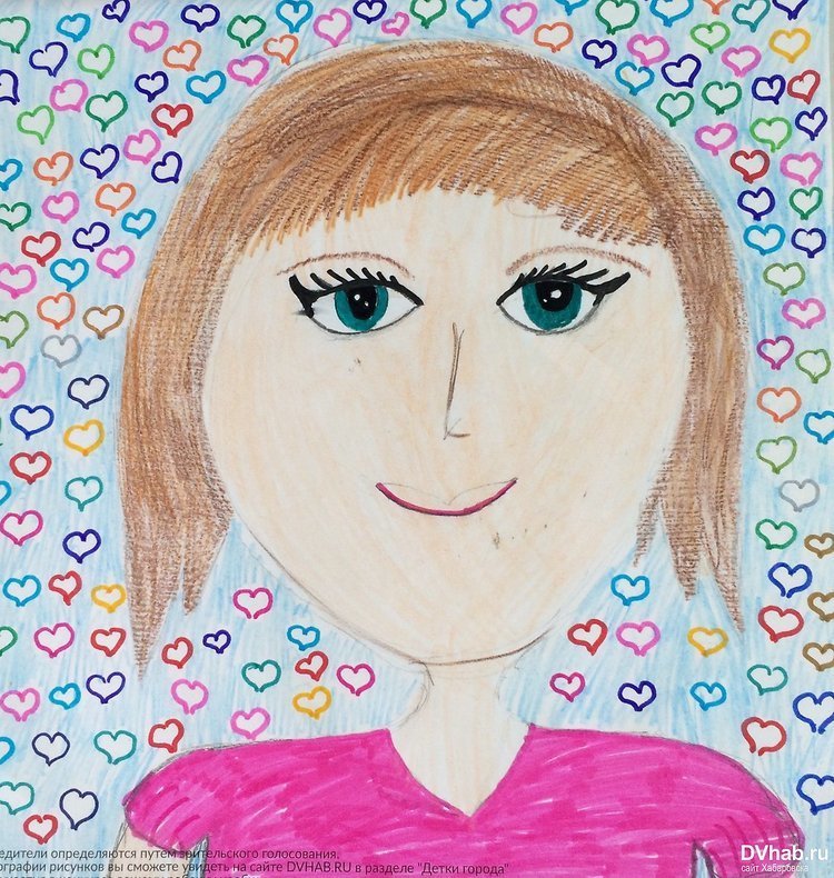 Проголосуй за лучший портрет мамы среди 7 000 рисунков школьников ...