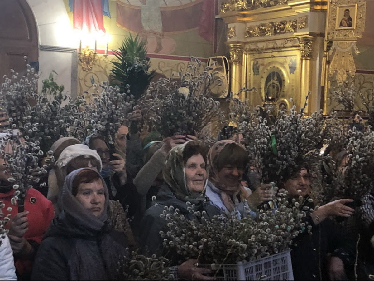 События вербного воскресенья