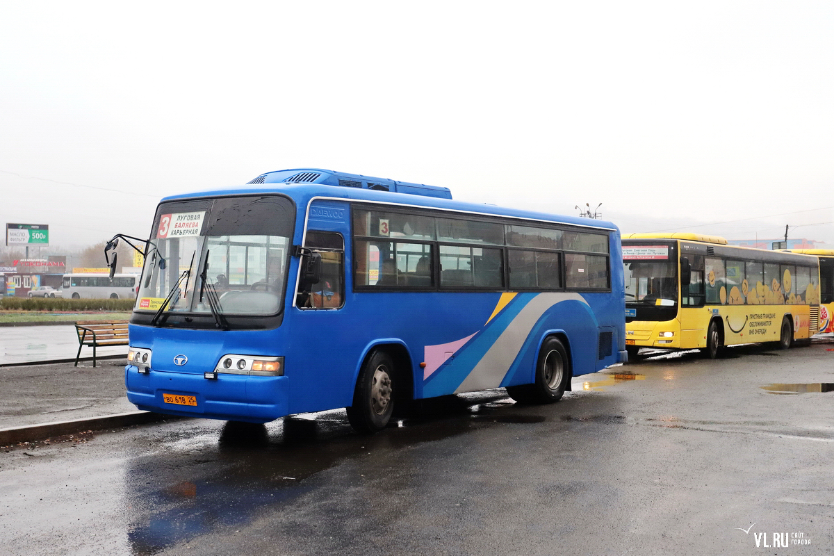 Транспорт автобусы владивосток