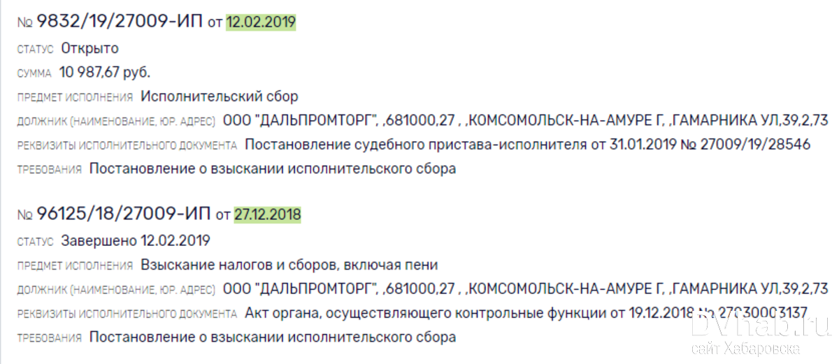 Проверка статуса исполнительного документа. Проверка статуса исполнительного документа