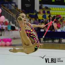 Традиционный турнир по художественной гимнастике «Ника» прошел во Владивостоке 
