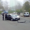 Пьяный водитель на Никифорова врезался в учебный автомобиль (ФОТО)