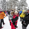 На праздник собрались в основном родители с детьми — newsvl.ru