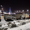 Елка и снегоуборочные трактора - украшения Владивостока — newsvl.ru