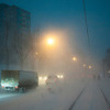 Сильный снегопад усугубляется штормовым ветром — newsvl.ru