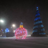 Заснеженный новогодний городок — newsvl.ru