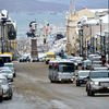 После сильных осадков, выпавших за минувшие сутки, на дорогах Владивостока образовался снежный накат и местами гололед  — newsvl.ru