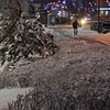 Все тротуары и дороги покрылись льдом к вечеру — newsvl.ru