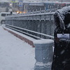 А жизнь города продолжает идти своим чередом, несмотря на снегопад — newsvl.ru