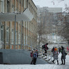 Снег начался, как и обещали синоптики, в 13.00 — newsvl.ru