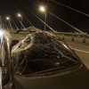 На Золотом мосту легковушка совершила столкновение с грузовиком — newsvl.ru