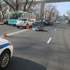 В настоящее время сотрудники ДПС оцепили место аварии — newsvl.ru