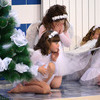 Маленькие пловчихи поддерживали их новогодними танцами снежинок и ангелочков — newsvl.ru