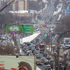 Плотное движение автомобилей в районе Постышева — newsvl.ru