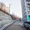 Почти три месяца назад по такой же технологии была реконструирована подпорная стена в районе Баляева — newsvl.ru