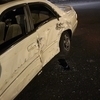 В результате столкновения Toyota Mark II получил серьезные повреждения — newsvl.ru