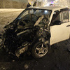 Один из железных прутьев пробил кузов в районе водительского сидения — newsvl.ru