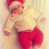 Матвей (1,5 месяца) в подарок получил шапочку Санты — newsvl.ru