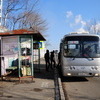 Остановка "Нейбута": павильон для пассажиров небольших размеров и сильно поврежден — newsvl.ru