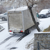 На всех участках автодорог уже  наблюдается снежный накат — newsvl.ru