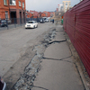 Объездная дорога по Бестужева: тротуар ремонтируют, но дорога — в прежнем состоянии — newsvl.ru
