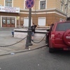 В центре Владивостока внедорожник врезался в подземный переход — newsvl.ru