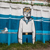 Стена в районе "1000 мелочей" - совсем свежая, ее расписали в июле  — newsvl.ru