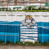 Морские волки на стене в районе "1000 мелочей" — newsvl.ru