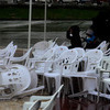 На Центральной площади Владивостока теноры Мариинского театра спели под проливным дождем  — newsvl.ru