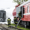 Закончив работу, железнодорожные пожарные также оперативно свернули рукава и покинули место пожара  — newsvl.ru