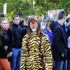 Почти у каждого участника шествия есть тигриный атрибут — у детей усы и аквагрим на лице, взрослые не постеснялись нарядиться в забавные костюмы — newsvl.ru