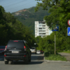 На спуске по Толстого до Красного Знамени можно пропустить знак пешеходного перехода — newsvl.ru