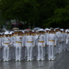 Погода не испортила радостного настроения военным морякам — newsvl.ru