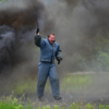 Во время задержания «преступника» поджигалась дымовая шашка — newsvl.ru