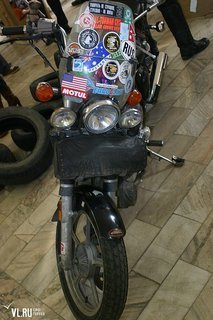 Мотоцикл Синуса - один из экспонатов — newsvl.ru
