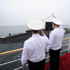 Командный состав Тихоокеанского флота приветствуют экипажи кораблей — newsvl.ru