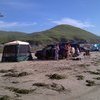 Пляж Манчжурка: пустой, 3-4 палатки на всем пляже. — newsvl.ru