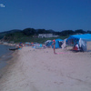 Палатки на пляже мыса Де-Ливрон — newsvl.ru