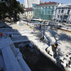 На завершающей стадии специалисты благоустроят сквер у здания «Серая лошадь» — newsvl.ru