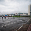 На центральной площади снова лужи — newsvl.ru