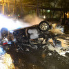 Автомобиль пострадал в результате столкновения с бетонным блоком — newsvl.ru