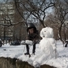 наша Даша Беликова и снеговик — newsvl.ru